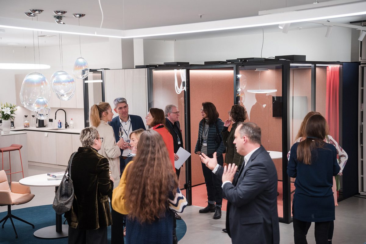 Eröffnung Showroom IDX 22 Hamburg von Artemide, Ege Carpets, Gabriel