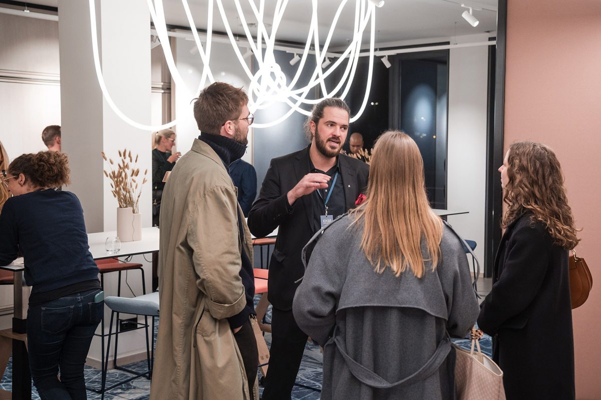 Eröffnung Showroom IDX 22 Hamburg von Artemide, Ege Carpets, Gabriel